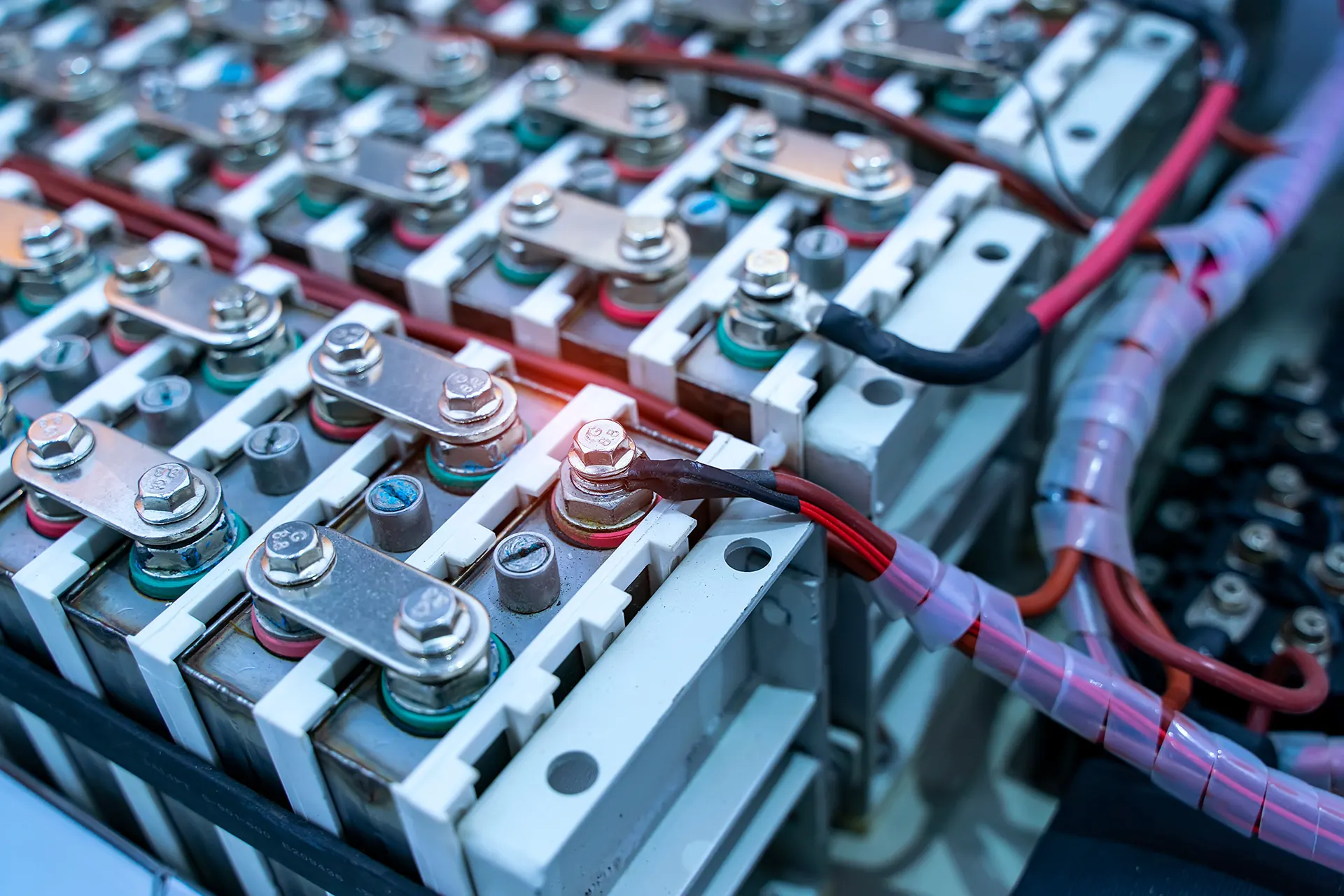 Battery Storage in Modular Building