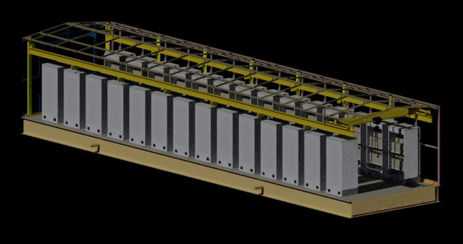Custom Design Battery Storage Banner